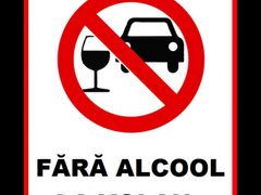 Placuta fara alcool la volan