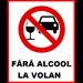 Placuta fara alcool la volan